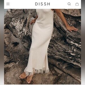 Luxurious Cream knit dress